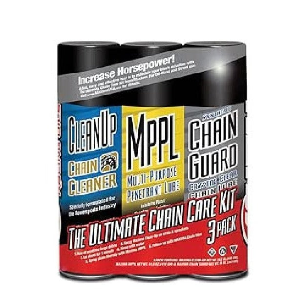 Maxima Racing Oils Synthetic Chain Guard Ultimate Chain Care Aerosol Combo Kit, (Pack of 3) 70-779203 | CLEARANCE