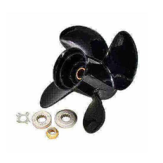 Mercury Marine Spitfire Pontoon 4-Blade 10.1 x 15" Right Hand Aluminum Propeller - 8M8026640