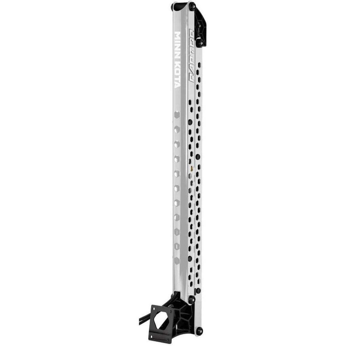 Minn Kota Raptor 8 ft shallow water anchor silver aluminum shaft with mounting bracket