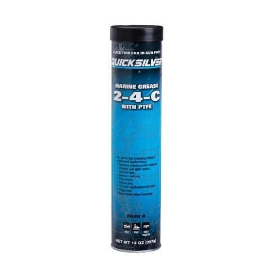 Quicksilver High Performance Extreme Grease/Lubricant w/ PTFE, 14 Oz. Cartridge, 8M0190470