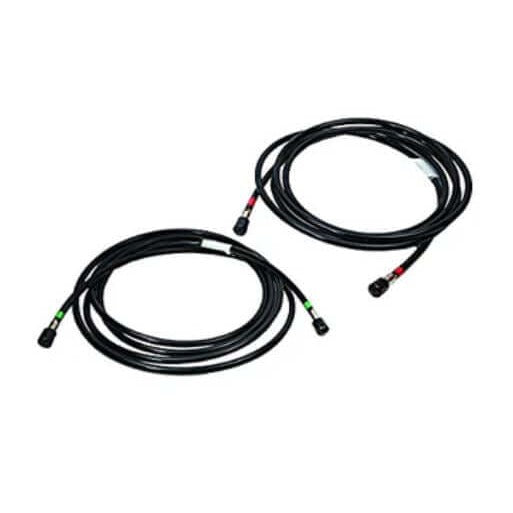 Mercury Marine 14-foot hydraulic hose kit, coiled black hoses, fits basic and heavy duty cylinders 8M0053483