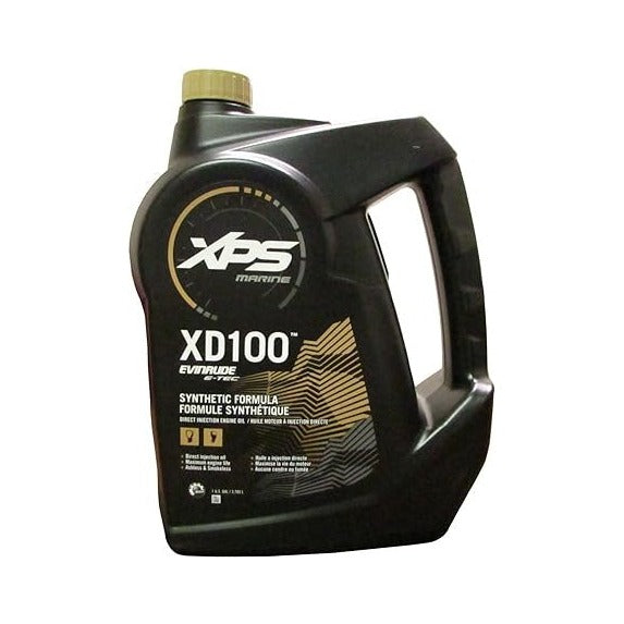 XPS Evinrude XD100 Marine 2-Stroke Outboard Oil 1 QT or 1 US Gal, 779710 / 779711