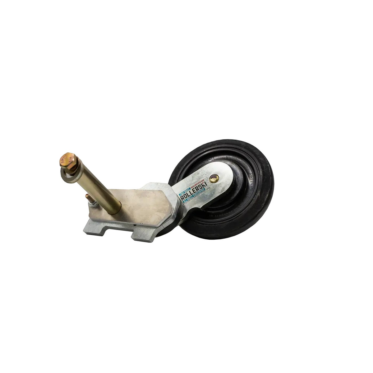Qualipieces RollerSki auto retractable wheel kit for Yamaha snowmobiles mounting bracket detail