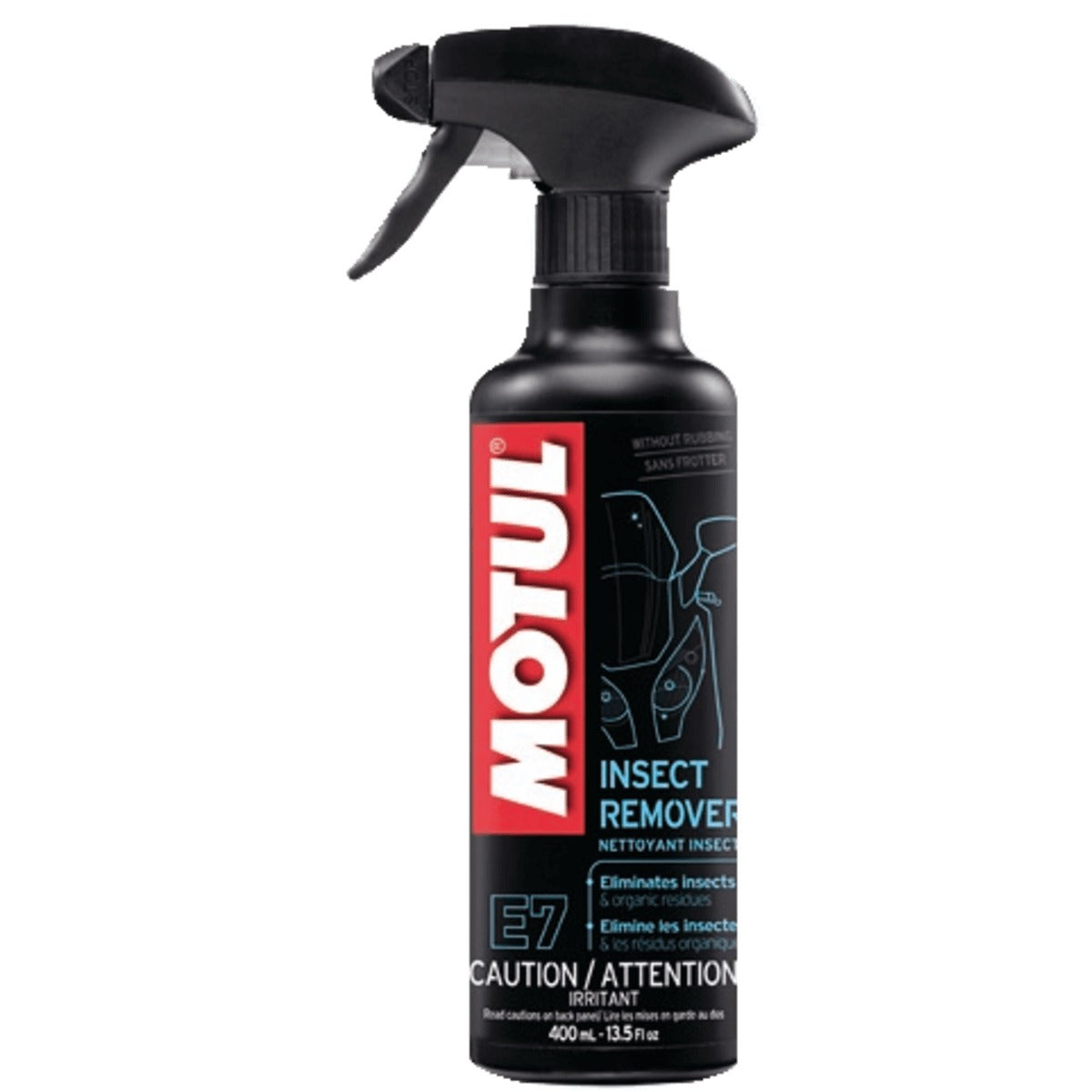 Motul E7 Insect Remover 400ml Motorcycle Cleaner Bug Remover Spray, 103002