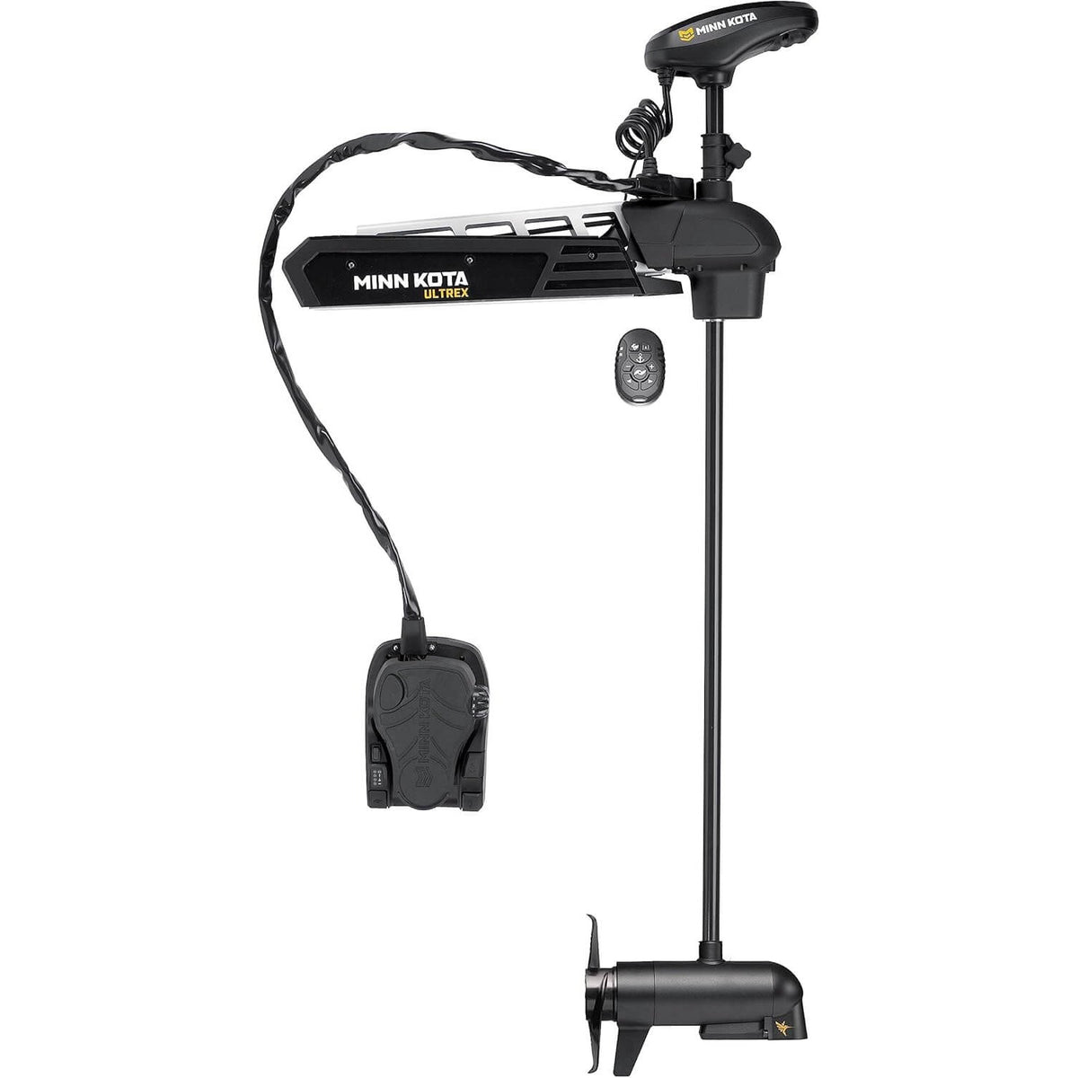 Minn Kota Ultrex 112lb bow mount trolling motor with foot pedal and remote