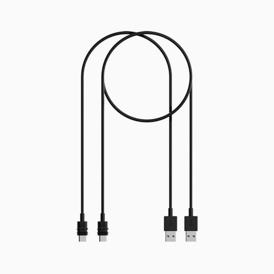 Kit de câbles de recharge USB-A/USB-C étanches Quad Lock, QLP-MWC-USB