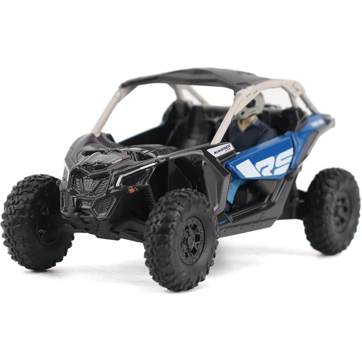BRP Can-Am Maverick X3 X RS Turbo RR Diecast Model Replica 1:32 Scale – Intense Blue / Carbon Black / Chalk Grey #60005