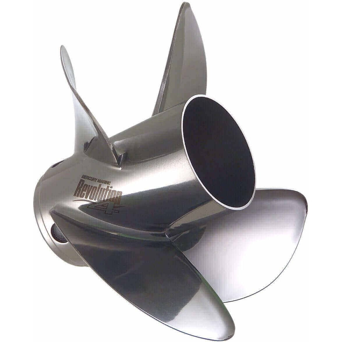 Mercury Marine Revolution 4 stainless steel 4-blade propeller 14.6x15 left hand rotation