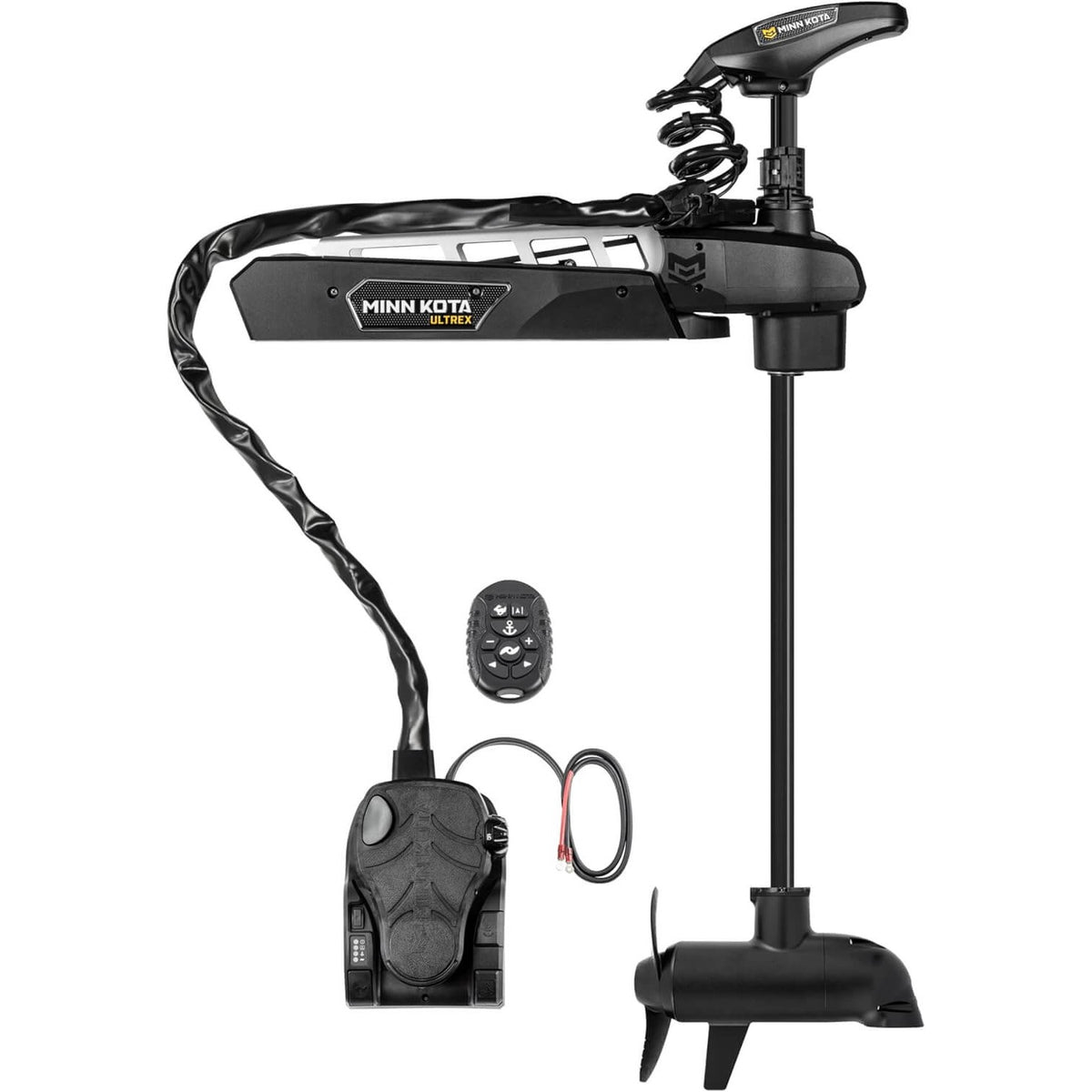Minn Kota Ultrex Quest bow mount trolling motor with foot pedal and wireless remote, 60 inch shaft