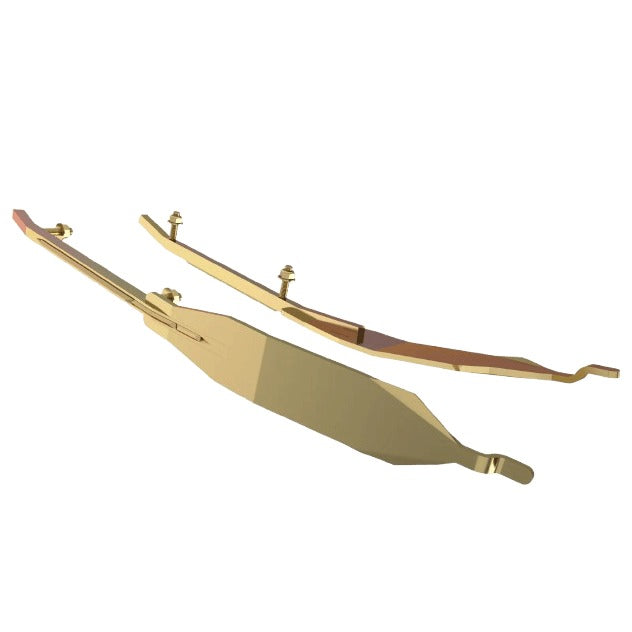 Qualipieces Adventure carbide runner pair for Ski-Doo Pilot DS DS2 DS3 skis