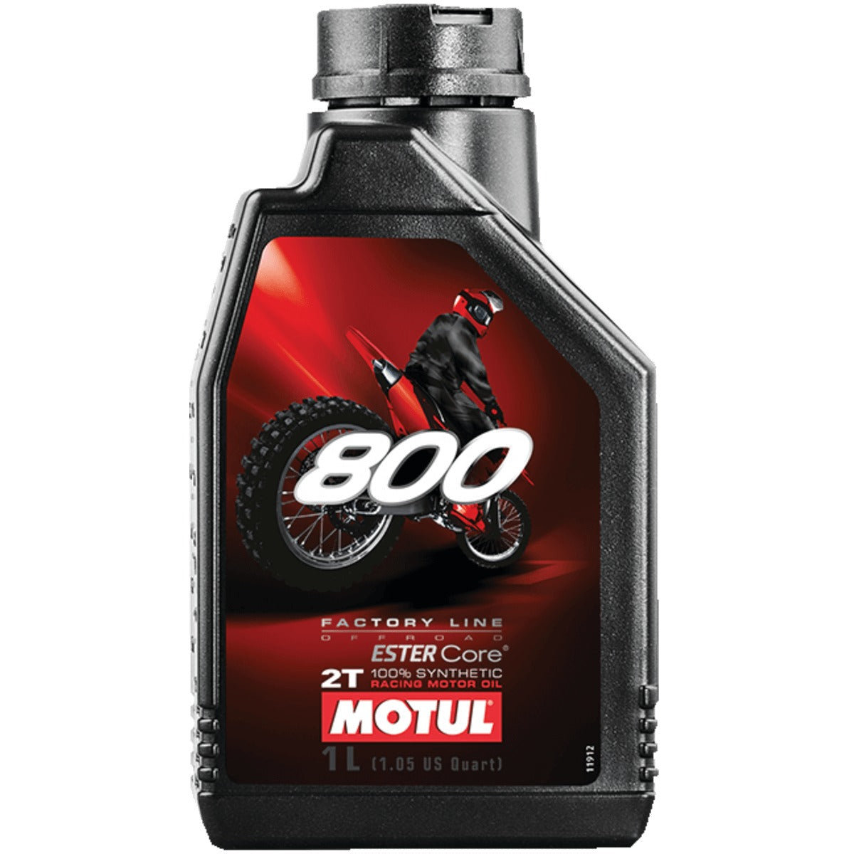 Huile moteur synthétique Motul 800 2T Off-Road - Performances en compétition