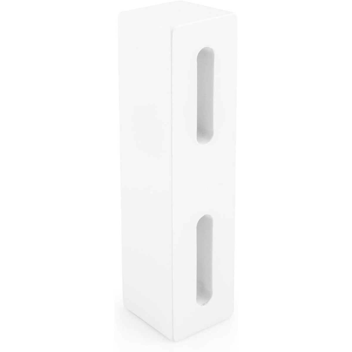 Minn Kota 1810357 Raptor universal jack plate spacer white mounting block angled view