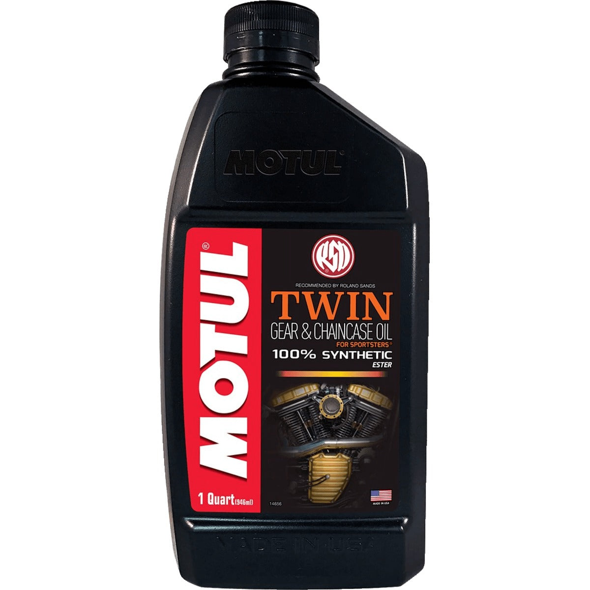 Motul 108063 Twin Gear & CC Oil Entièrement synthétique 1 QT - Transmission primaire