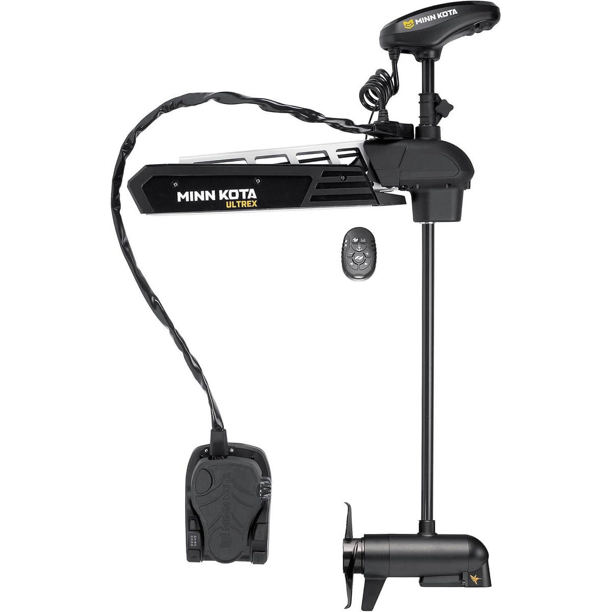 Minn Kota Ultrex 112 bow mount trolling motor with foot pedal and remote