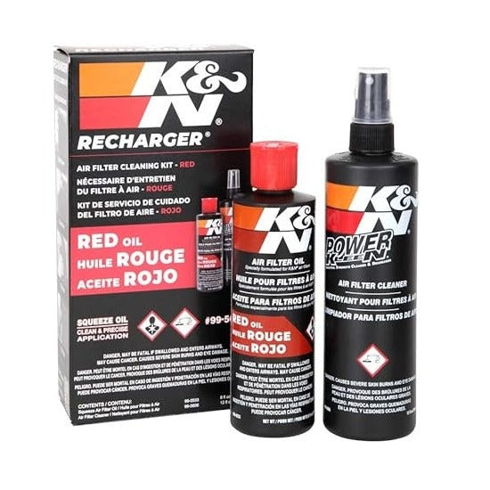 Kit de recharge K&amp;N pour filtre à air 99-5050 Squeeze Red