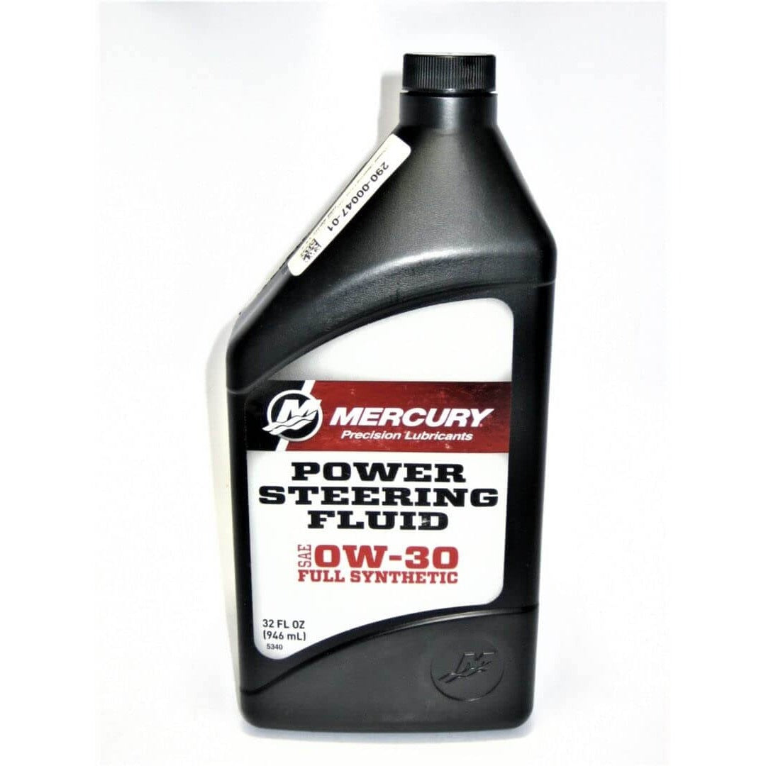 Mercury Precision Lubricants 0W-30 full synthetic power steering fluid 32 oz bottle