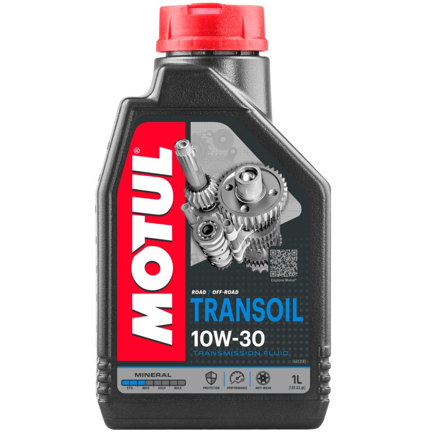 Motul Transoil 10W30 Gearbox Oil - Motorcycle Transmission Performance, 105894