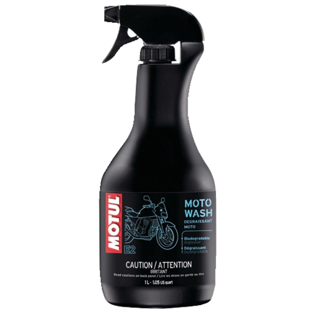 Motul E2 Moto Wash 1L Motorcycle Cleaner Concentrate Wash, 104881