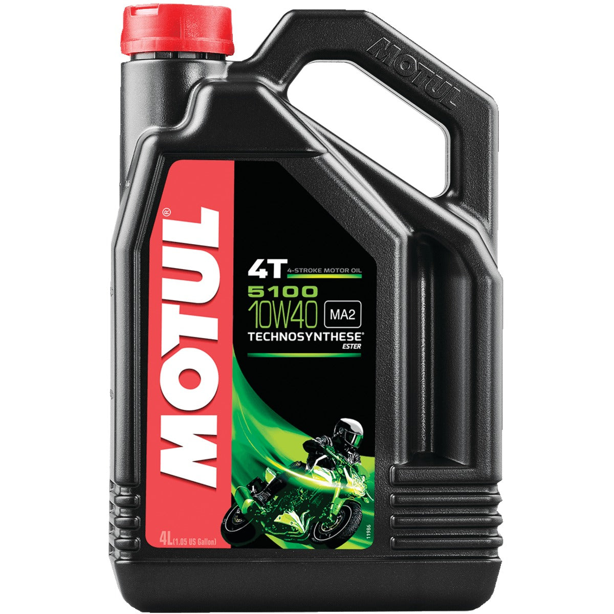 Motul 5100 Ester 10W40 Synthetic Blend Engine Oil - Motorcycle Performance