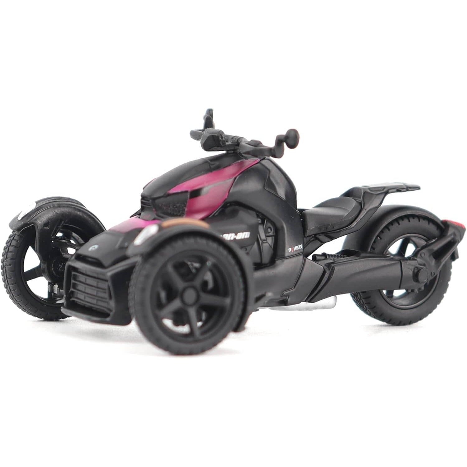 BRP Can-Am Ryker with Rider Diecast Model Replica 1:32 Scale – Pink Punk #60012