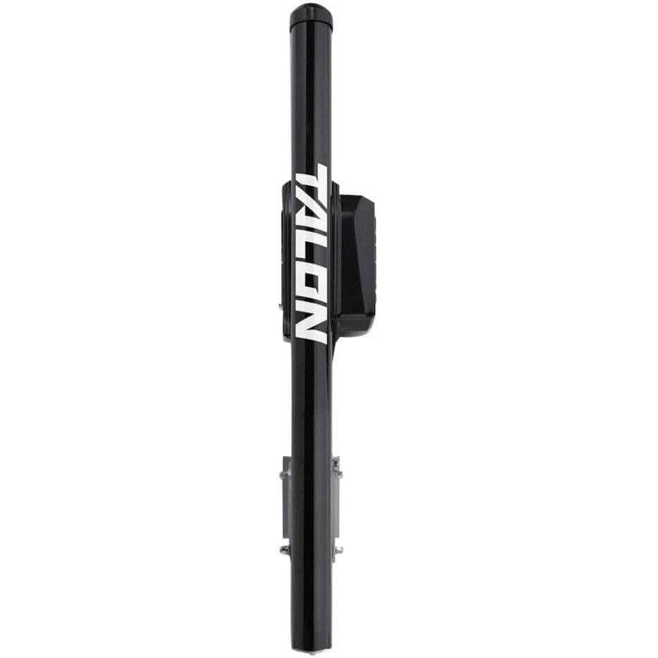 Minn Kota Talon 10 ft shallow water anchor black shaft with black motor housing side view