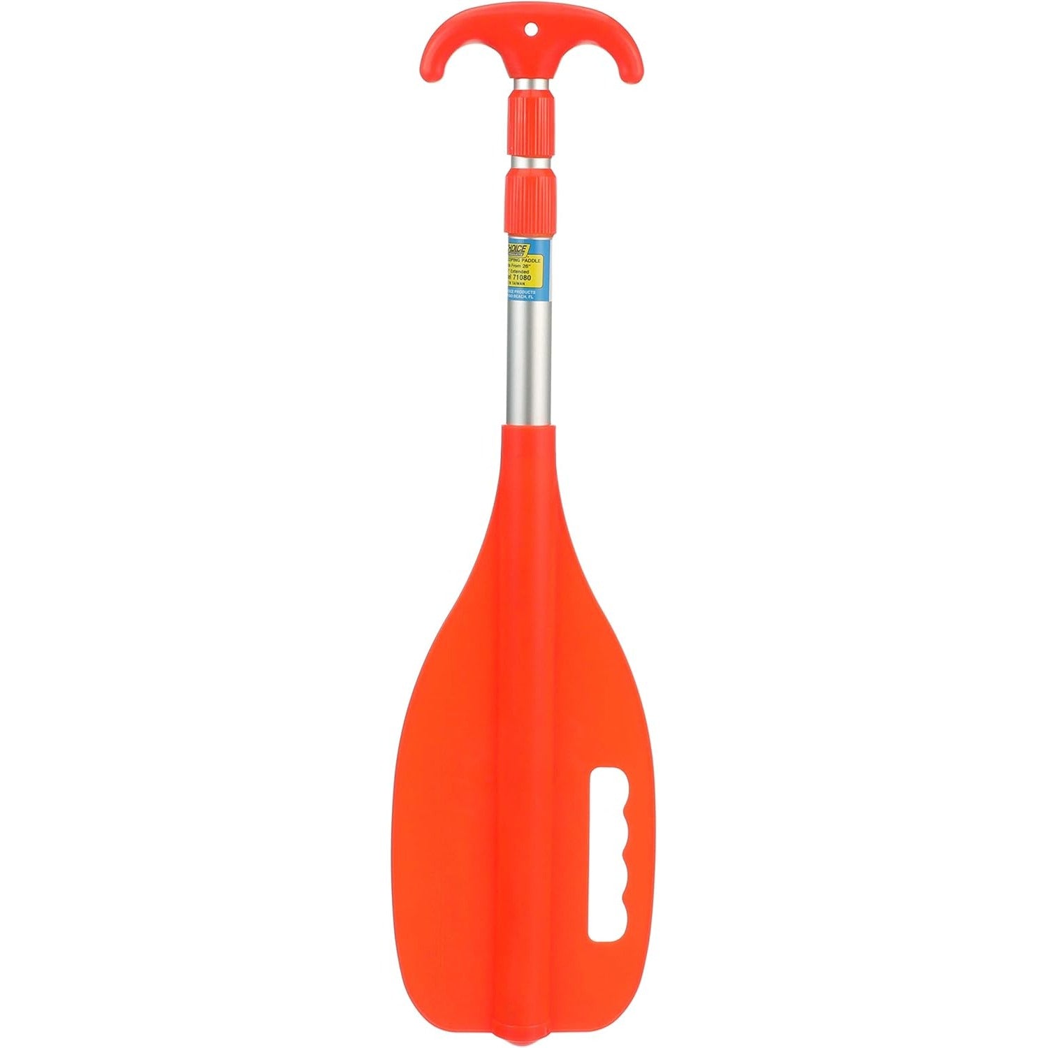 Seachoice Emergency Multi-Purpose Telescoping Boat Hook and Paddle, Orange, 26-72 In, 50-71080