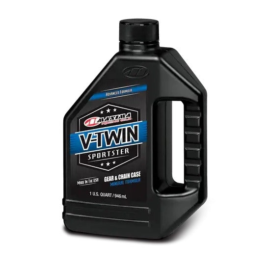 Maxima Racing Oils V-Twin XL Sportster Gear & Chain Case Mineral Formula, 1L (33.8fl oz), 40-03901