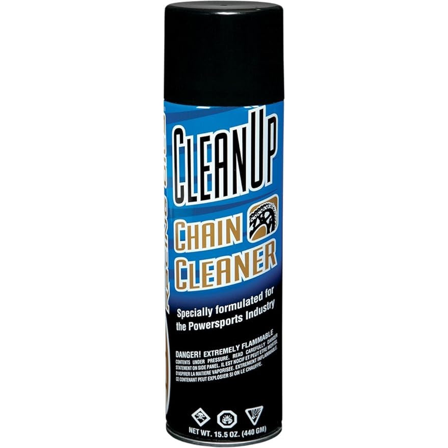 Maxima Racing Oils Clean Up Chain Cleaner Aerosol 15.5 OZ, 75920