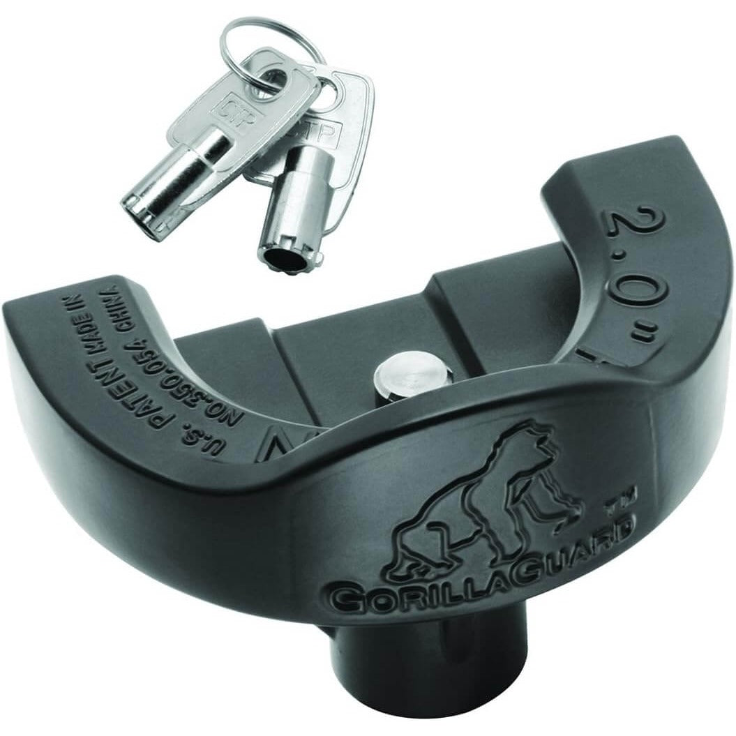 Antivol d'attelage de remorque 2" Gorilla Guard Pro Series, convient à la plupart des attelages de remorque 2", 63228 | LIQUIDATION
