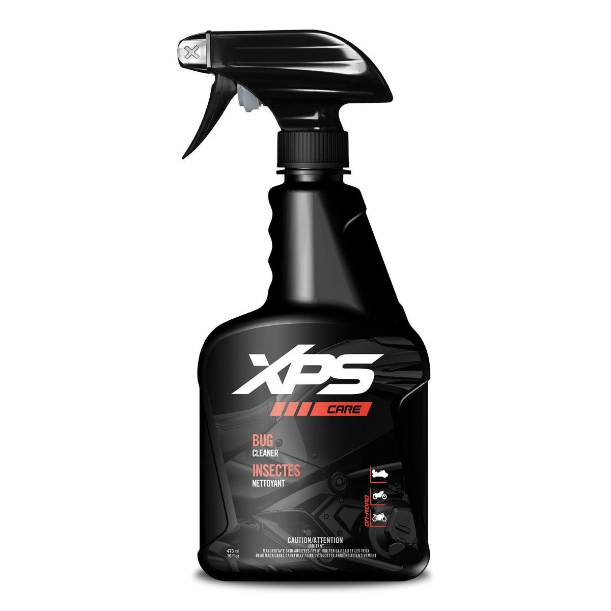 XPS Can-Am Bug Cleaner spray bottle 473 mL trigger sprayer on-road surface cleaner