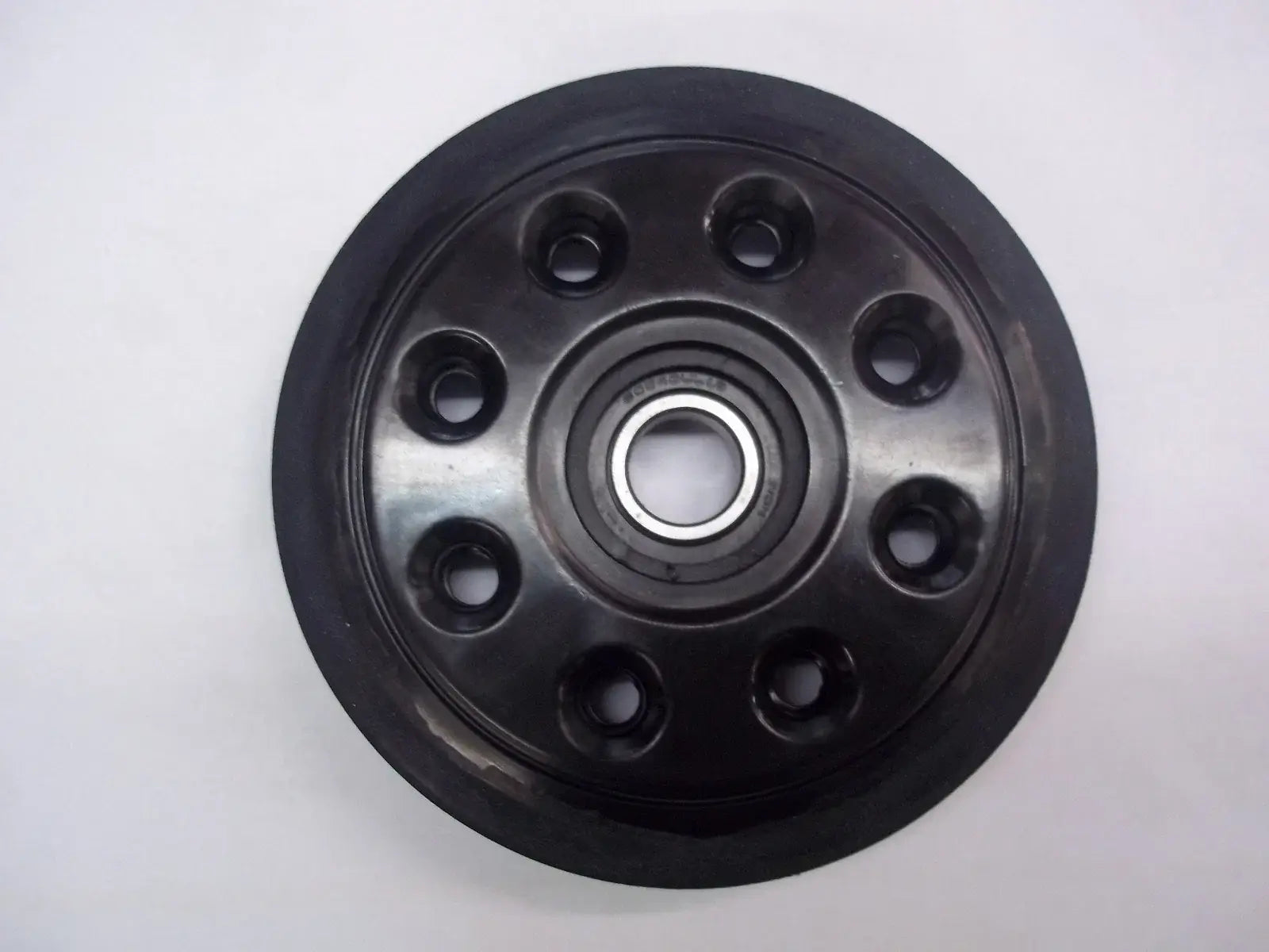 black lightweight wheel