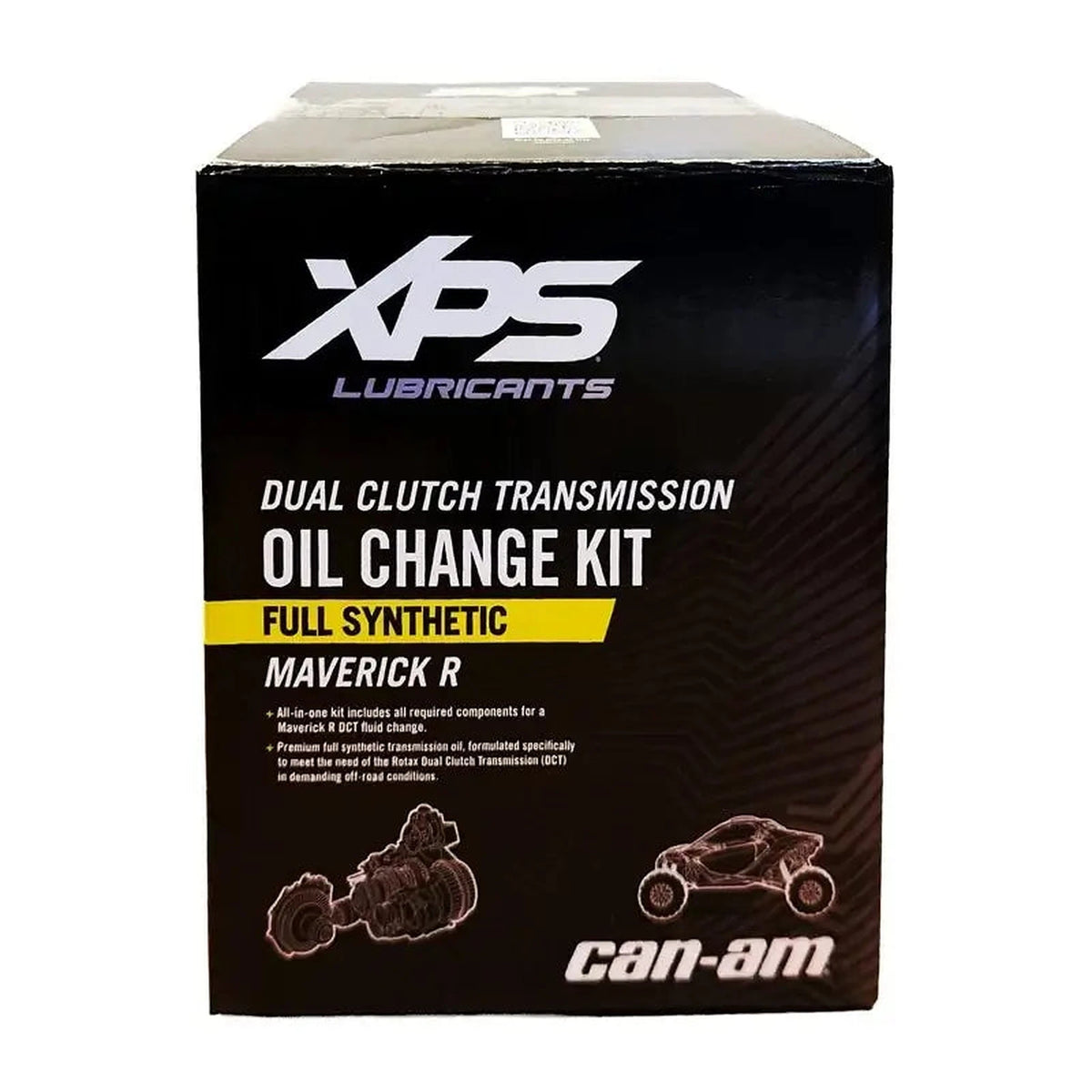 XPS Lubricants Dual Clutch Transmission Oil Change Kit box, full synthetic, Can-Am Maverick R