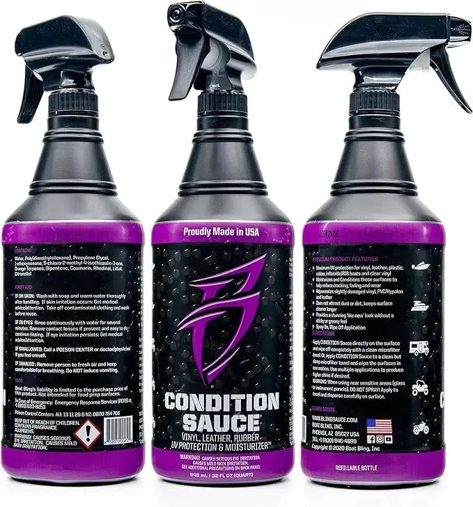 Bling Sauce Condition Sauce Moisturizing Conditioner w/UV Protectant, 32 oz. CSC00946
