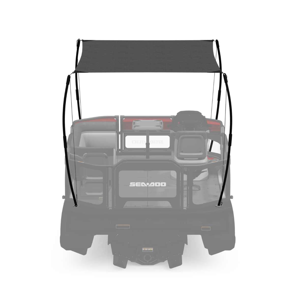 Pare-soleil Sea-Doo 13' Switch Compact - Toile résistante aux UV, 295101030