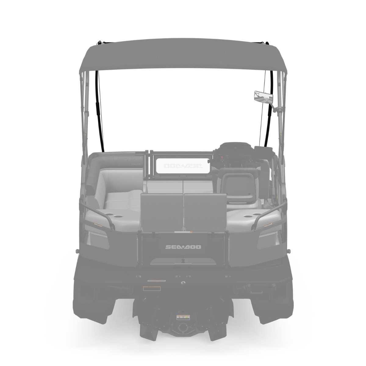Sea-Doo Sunshade Extension for Bimini Top 18' Switch - UV-Resistant Canvas, 295101284