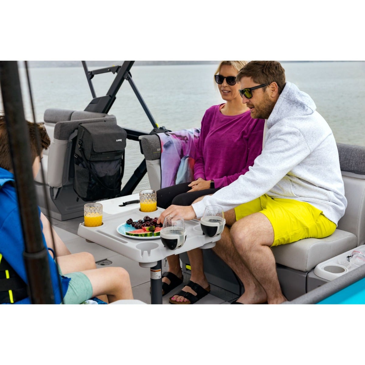 Sea-Doo Adjustable Table for Switch Pontoon Boat - Removable Cockpit Table Accessory, 295100784