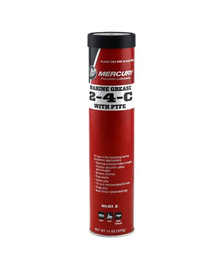 「あどゅ」2/4 8M0190471 Mercury 2-4-C Marine Lubricant, 14oz Cartridge