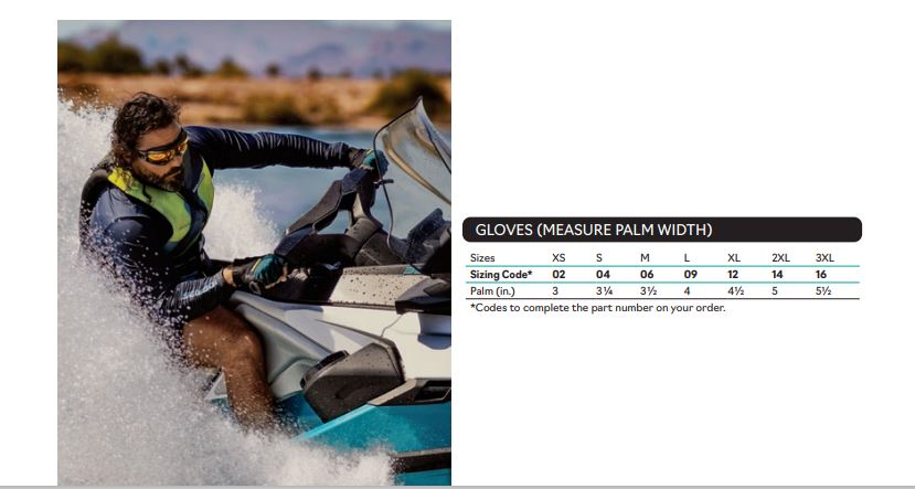 Sea-Doo Choppy Gloves Unisex