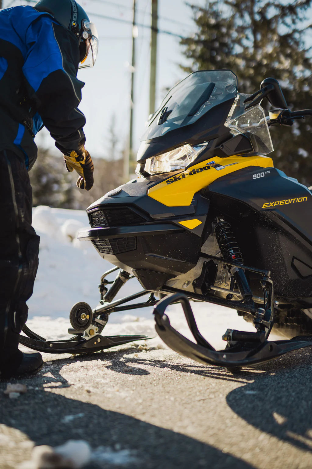 Qualipieces RollerSki Auto Retractable Wheels for Yamaha Snowmobiles