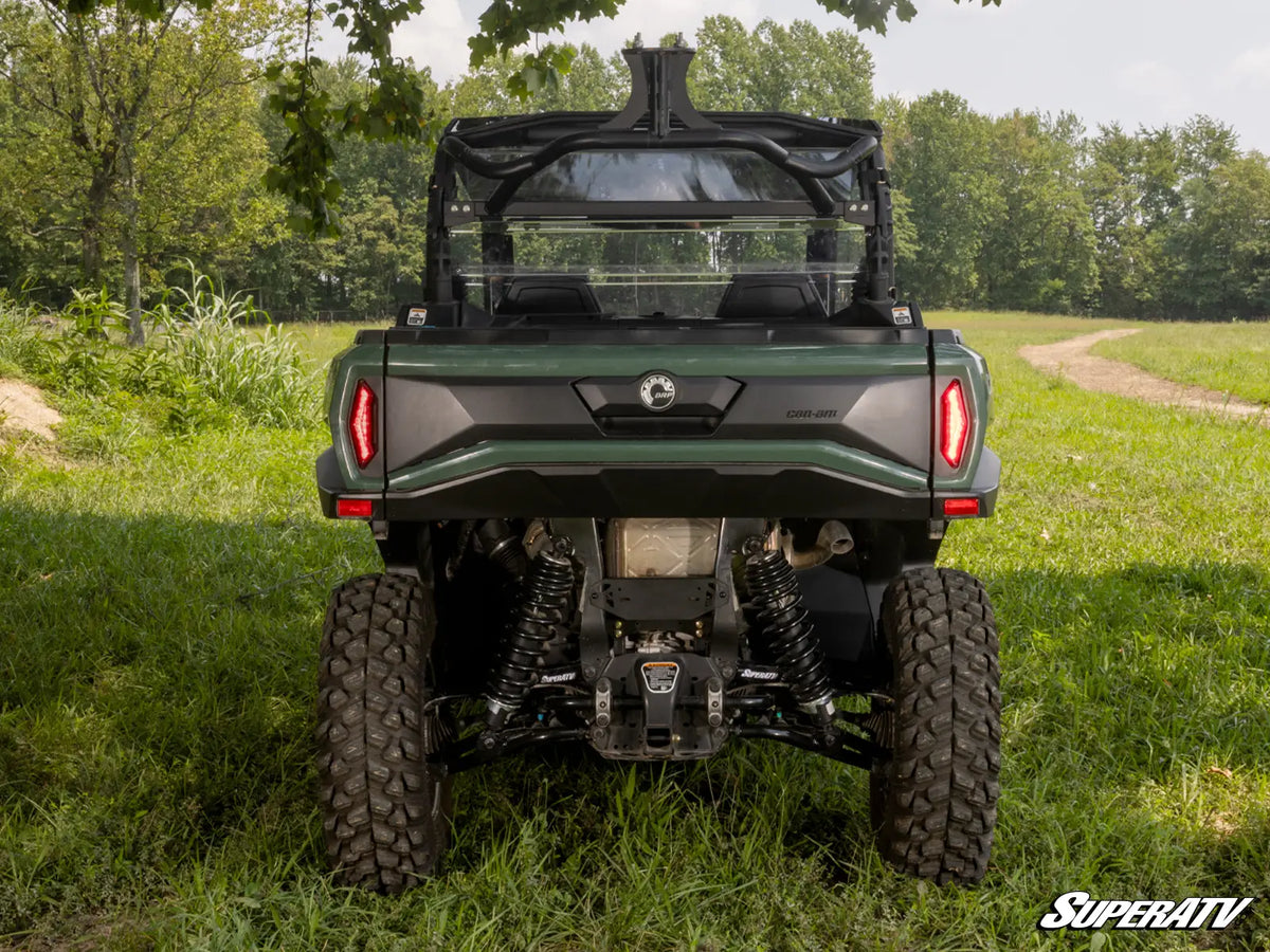 SuperATV Can-Am Commander MAX Deluxe Self-Canceling Turn Signal Kit, OEM taillights as rear turn signals, TSK-CA-COM4-007