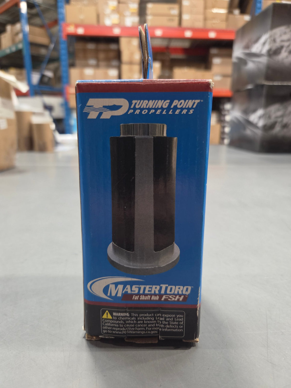 Turning Point MasterTorq 621 Fat Shaft Propeller Hub Kit box back, 11602100
